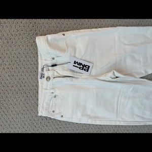 Princess Polly White Jeans NWT